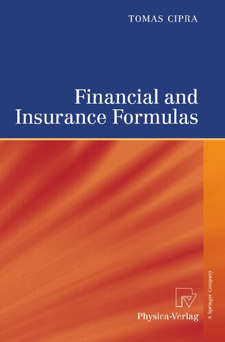 Financial and Insurance Formulas