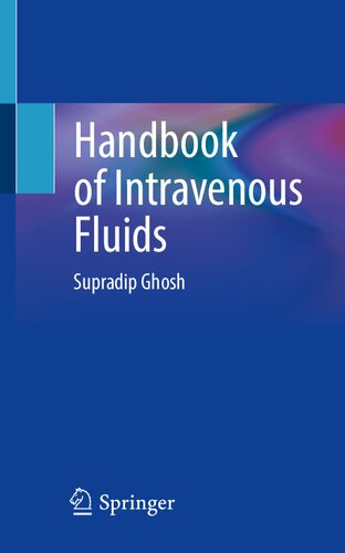 Handbook of Intravenous Fluids