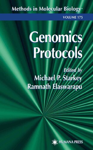 Genomics Protocols (Methods in Molecular Biology)