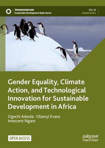 Gender Equality, Climate Action, and Technological Innovation for Sustainable Development in Africa (Sustainable Development Goals Series)
