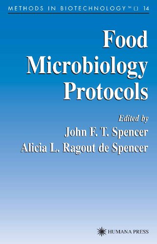 Food Microbiology Protocols (Methods in Biotechnology, 14)