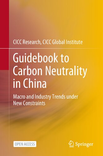 Guidebook to Carbon Neutrality in China: Macro and Industry Trends under New Constraints