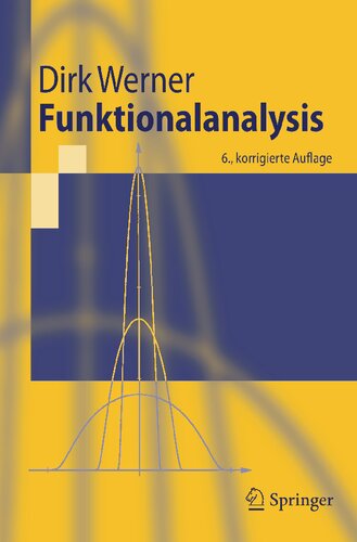Funktionalanalysis (Springer-Lehrbuch) (German Edition)