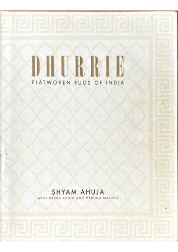 Dhurrie: Flatwoven Rugs of India
