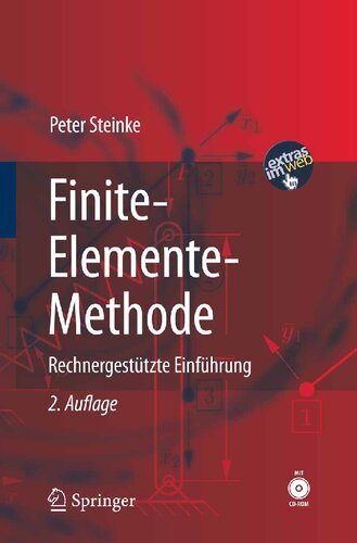 Finite-Elemente-Methode: Rechnergestützte Einführung (German Edition)