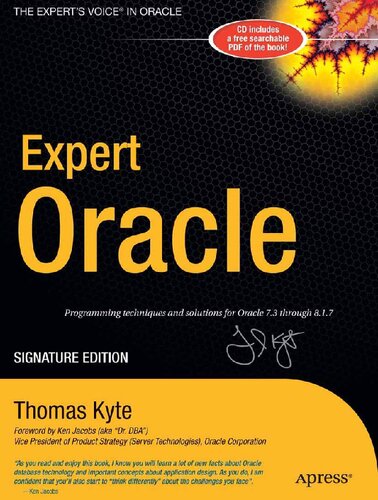 Expert One-on-One Oracle