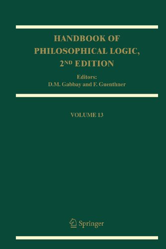Handbook of Philosophical Logic