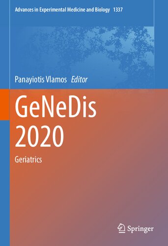 GeNeDis 2020: Geriatrics (Advances in Experimental Medicine and Biology, 1337)
