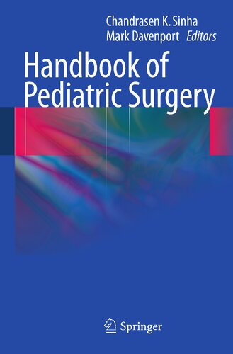 Handbook of Pediatric Surgery