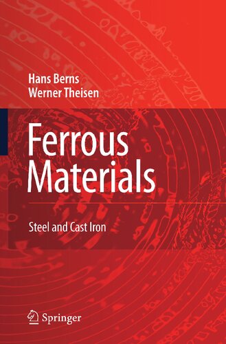 Ferrous Materials: Steel and Cast Iron