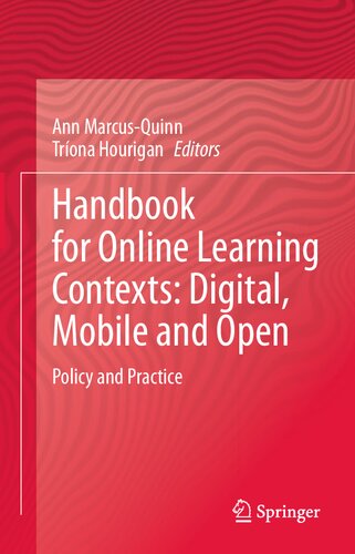 Handbook for Online Learning Contexts: Digital, Mobile and Open: Policy and Practice