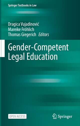 Gender-Competent Legal Education (Springer Textbooks in Law)