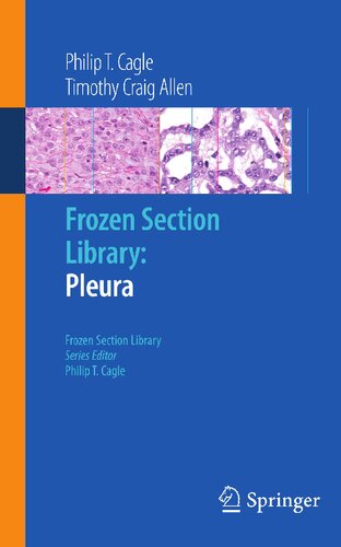 Frozen Section Library: Pleura (Frozen Section Library, 3)