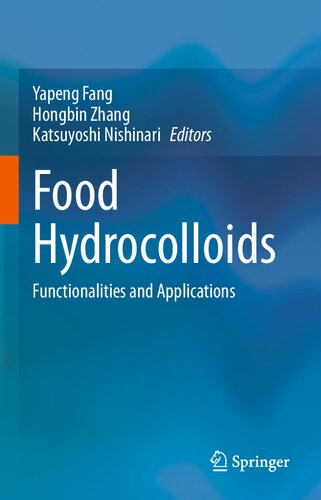 Food Hydrocolloids: Functionalities and Applications