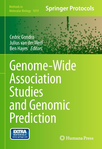 Genome-Wide Association Studies and Genomic Prediction (Methods in Molecular Biology, 1019)
