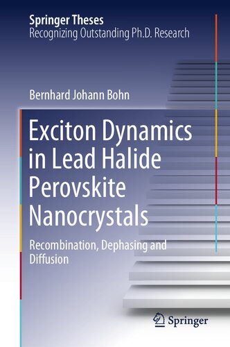 Exciton Dynamics in Lead Halide Perovskite Nanocrystals: Recombination, Dephasing and Diffusion (Springer Theses)