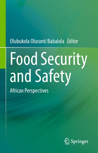 Food Security and Safety: African Perspectives