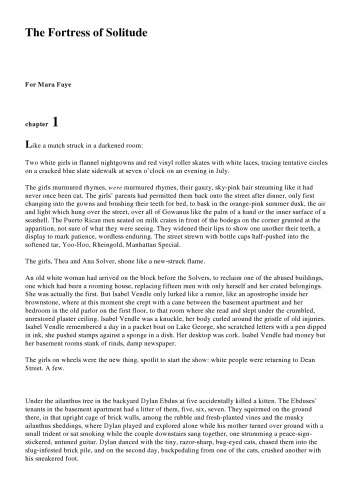 The Fortress of Solitude