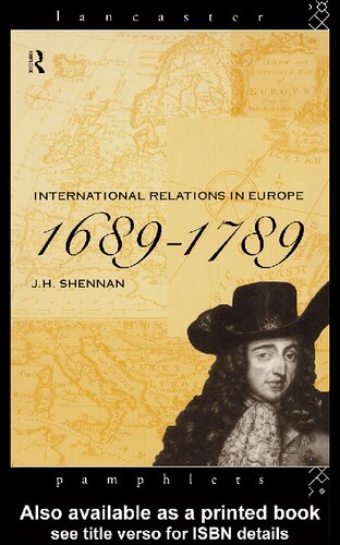 International Relations in Europe, 1689-1789 (Lancaster Pamphlets)