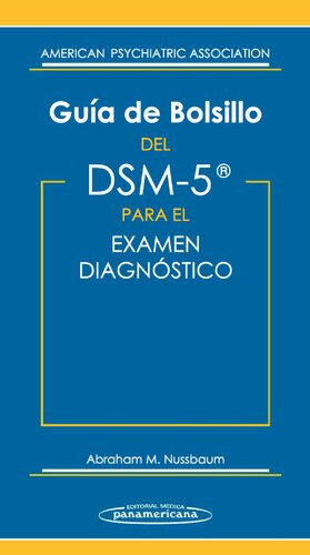 Guía de bolsillo del DSM-5 para el examen diagnóstico