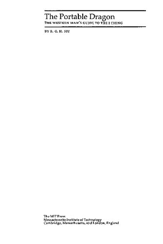 The Portable Dragon: The Western Man's Guide to the I Ching