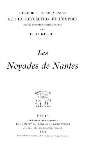 Les noyades de Nantes