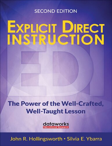 Explicit Direct  Instruction (EDI): The Power of the Well-Crafted, Well-Taught Lesson (Second Edition)