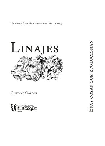 Linajes: esas cosas que evolucionan