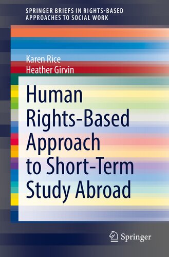 Human Rights-Based Approach to Short-Term Study Abroad (SpringerBriefs in Rights-Based Approaches to Social Work)