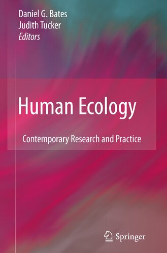 Human Ecology: Contemporary Research and Practice