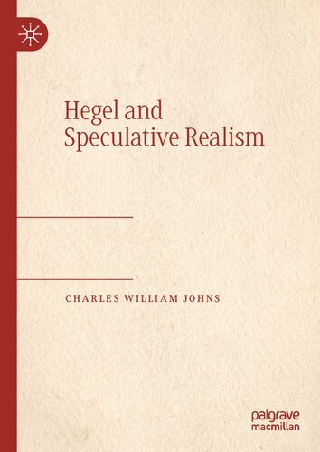 Hegel and Speculative Realism
