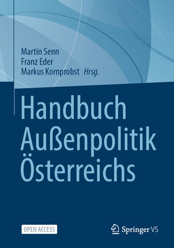 Handbuch Außenpolitik Österreichs (German Edition)