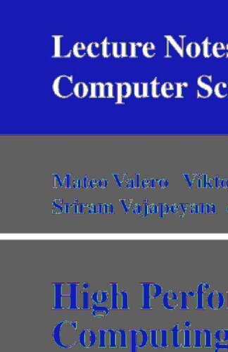 High Performance Computing - HiPC 2000: 7th International Conference Bangalore, India, December 17-20, 2000 Proceedings (Lecture Notes in Computer Science, 1970)