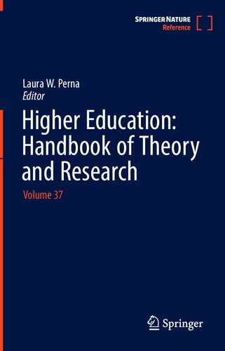 Higher Education: Handbook of Theory and Research