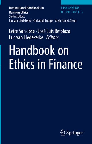 Handbook on Ethics in Finance (International Handbooks in Business Ethics)