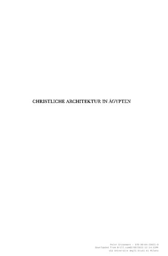 Christliche Architektur in Ägypten