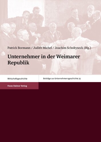 Unternehmer in der Weimarer Republik