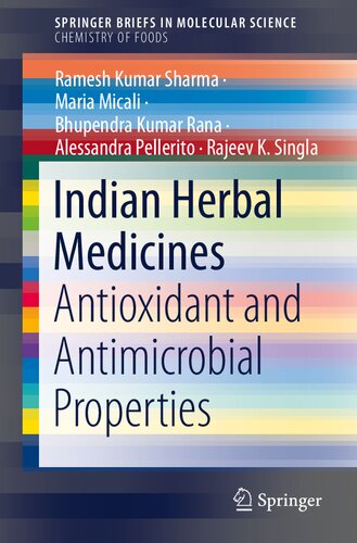 Indian Herbal Medicines: Antioxidant and Antimicrobial Properties (SpringerBriefs in Molecular Science)