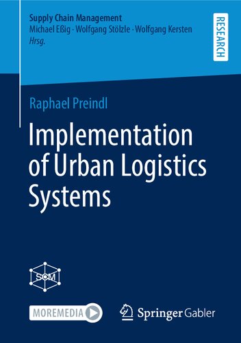 Implementation of Urban Logistics Systems (Supply Chain Management)