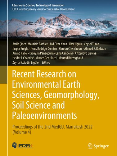 Recent Research on Environmental Earth Sciences, Geomorphology, Soil Science and Paleoenvironments: Proceedings of the 2nd MedGU, Marrakesh 2022 ... in Science, Technology & Innovation)