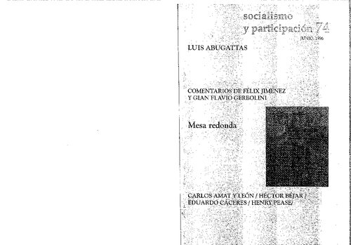 Ser socialista en el Perú