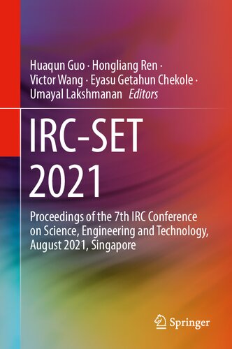 IRC-SET 2021: Proceedings of the 7th IRC Conference on Science, Engineering and Technology, August 2021, Singapore