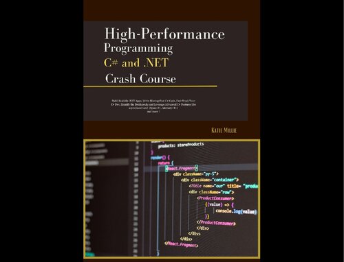 High-Performance Programming C# and .NET Crash Course