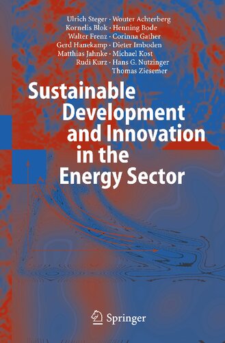 Sustainable Development and Innovation in the Energy Sector