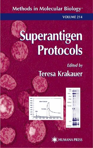 Superantigen Protocols (Methods in Molecular Biology, Vol. 214)