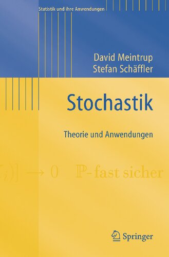 Stochastik: Theorie und Anwendungen