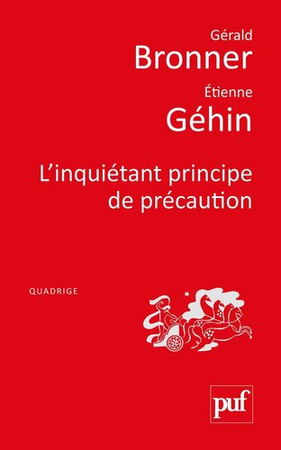 L'inquiétant principe de précaution