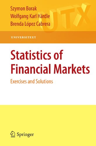 Statistics of Financial Markets: Exercises and Solutions (Universitext)