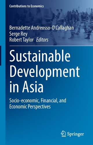 Sustainable Development in Asia: Socio-economic, Financial, and Economic Perspectives (Contributions to Economics)