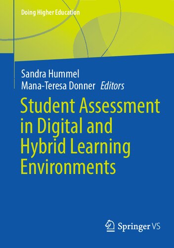 Student Assessment in Digital and Hybrid Learning Environments (Doing Higher Education)